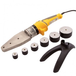 Аппарат для сварки пластиковых труб DENZEL 94209 dwp-2000 х-pro  2000Вт 300 градусов комплект насадок