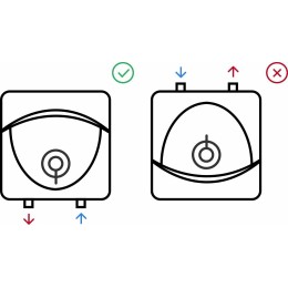 Водонагреватель ARISTON ABS ANDRIS LUX 6 OR  6л 1500Вт вертикальный