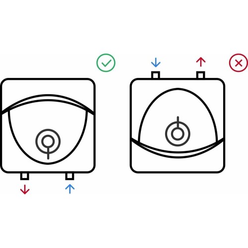 Водонагреватель ARISTON ABS ANDRIS LUX 6 OR  6л 1500Вт вертикальный