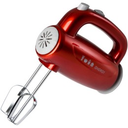 Миксер ENERGY EN-295R, 5 скоростей, 300 Вт, красный