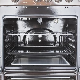 Газовая варочная поверхность GEFEST ПГ 1200-С6 К19, газовая духовка, сталь, коричневый