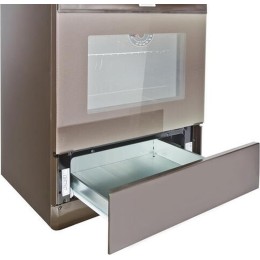 Газовая варочная поверхность GEFEST ПГ 1200-С6 К19, газовая духовка, сталь, коричневый