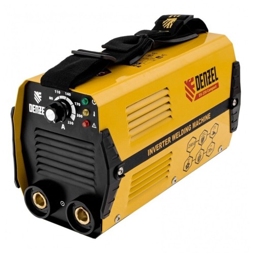 Сварочный аппарат DENZEL ds-230 compact 94374  инвертор. дуговой сварки 230А пв 70%
