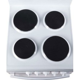 Электрическая плита FLAMA AE 1409 W белый эмаль (эмалированная крышка)