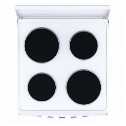 Электрическая плита FLAMA AE 1409 W белый эмаль (эмалированная крышка)