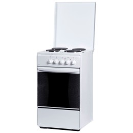 Электрическая плита FLAMA AE 1409 W белый эмаль (эмалированная крышка)