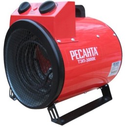 Тепловая электрическая пушка ТЭПК-3000K (керам.нагревательный элемент,круглая) Ресанта 