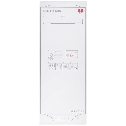 Водонагреватель ARISTON BLU1 R ABS 65 V SLIM