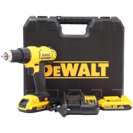 Дрель-шуруповерт DeWalt DCD771D2-KS 18Вт аккум. патрон:быстрозажимной (кейс в комплекте)