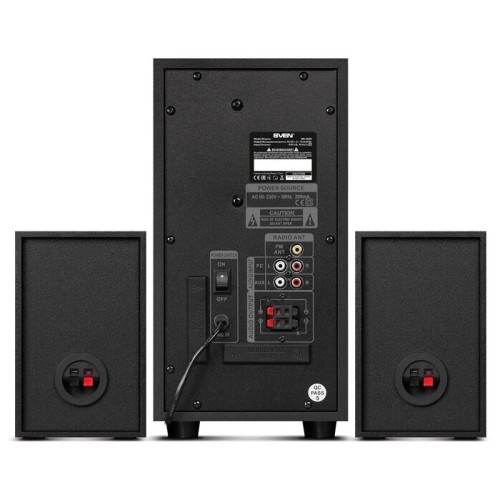 Акустическая система   SVEN AC MS-2055, черный (55Вт, FM-тюнер, USB/SD, дисплей, ПДУ, Bluetooth)