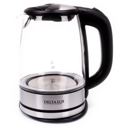 Электрочайник DELTA LUX DL-1204В чёрный