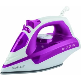 Утюг SCARLETT SC-SI30K25 2200Вт розовый подошва из металлокерамики постоянная подача пара, вертикаль