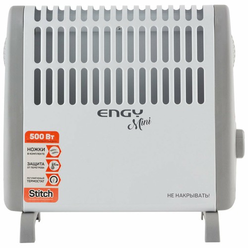 Конвектор ENGY EN-500 mini площадь обогрева 10 кв.м мощность обогрева 500 Вт механичес
