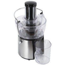 Соковыжималка MOULINEX JU550D10 800Вт рез.сок.:2000мл. серебристый/черный шнековая