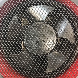 Тепловая электрическая пушка РЕСАНТА ТЭПК-2000K  (керам.нагревательный элемент,круглая)