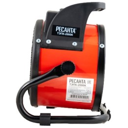 Тепловая электрическая пушка РЕСАНТА ТЭПК-2000K  (керам.нагревательный элемент,круглая)