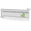 Конвектор ENSTO EPHBMM07PR  FinnHeat MINI,мех.термост, 750Вт