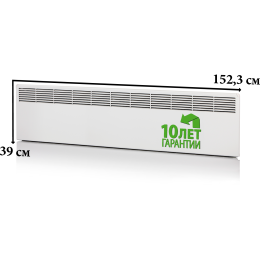 Конвектор ENSTO EPHBE20PR  FinnHeat,эл.термост, 2000Вт
