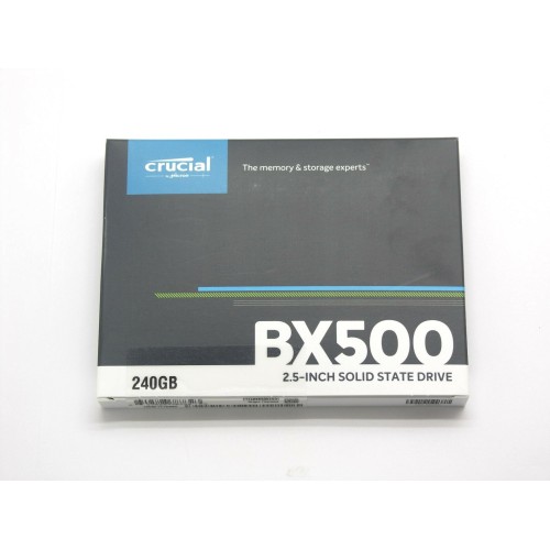 Накопитель SSD Crucial SATA III 240Gb CT240BX500SSD1 BX500 2.5"