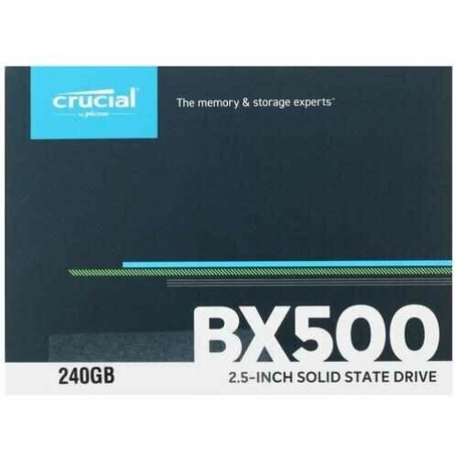 Накопитель SSD Crucial SATA III 240Gb CT240BX500SSD1 BX500 2.5"