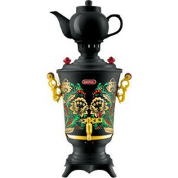 Электросамовар CENTEK CT-0093 черный/хохлома    