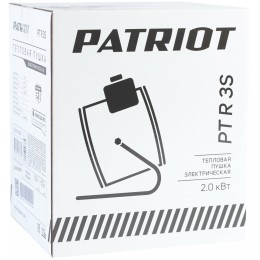 Тепловая пушка электрическая Patriot PTR 3S оранжевый
