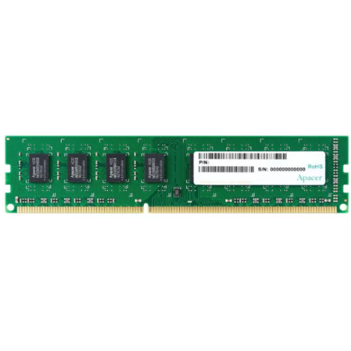 Память Apacer 16GB DDR4 2666 DIMM EL.16G2V.GNH Non-ECC, CL19, 1.2V, AU16GGB26CQYBGH, 2R, 1024x8, RTL