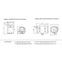 Водонагреватель эл. Ariston PRO1 R INOX ABS 50 V