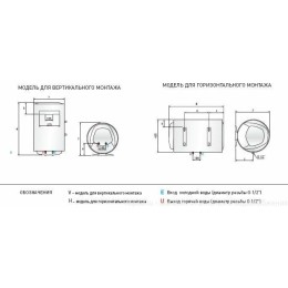 Водонагреватель ARISTON PRO1 R INOX ABS 80 V