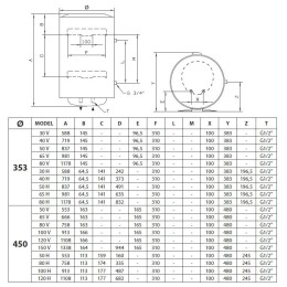 Водонагреватель ARISTON PRO1 R INOX ABS 100 V