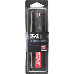 Память AMD 8GB DDR4 2666MHz DIMM R7 Performance Series Black R748G2606U2S-U Non-ECC, CL16, 1.2V, RTL