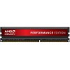 Память AMD 8GB DDR4 2666MHz DIMM R7 Performance Series Black R748G2606U2S-U Non-ECC, CL16, 1.2V, RTL