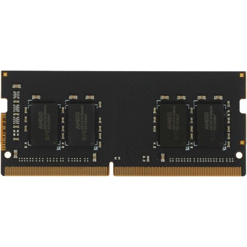 Модуль памяти 4GB AMD Radeon™ DDR4 2400 SO DIMM R7 Performance Series Black R744G2400S1S-U Non-ECC, CL16, 1.2V, RTL