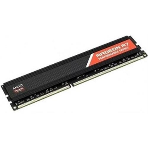 Память AMD 16GB DDR4 2666MHz DIMM R7 Performance Series Black R7416G2606U2S-UO Non-ECC, CL16, 1.2V, Bulk