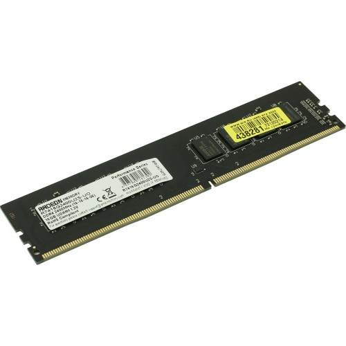 Модуль памяти 16GB AMD Radeon™ DDR4 2400 DIMM R7 Performance Series Black R7416G2400U2S-U Non-ECC, CL16, 1.2V, RTL