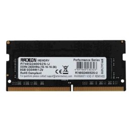 Память AMD 8GB DDR4 2400MHz SO DIMM R7 Performance Series Black R748G2400S2S-U Non-ECC, CL16, 1.2V, RTL