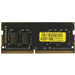Память AMD 8GB DDR4 2400MHz SO DIMM R7 Performance Series Black R748G2400S2S-U Non-ECC, CL16, 1.2V, RTL