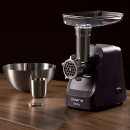 Мясорубка POLARIS PMG1852 RUS бордовый (R) 1800Вт