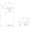 Водонагреватель эл. Ariston BLU1 ECO ABS PW 50 V SLIM