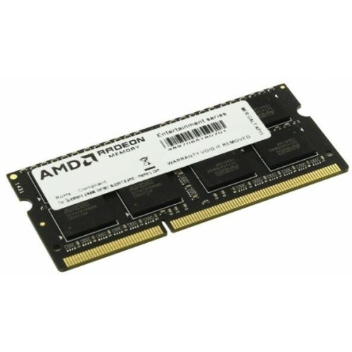 Модуль памяти AMD Radeon™ DIMM DDR3L 8GB  1600 R5 Entertainment Series Black R538G1601U2SL-U Non-ECC, CL11, 1.35V, RTL