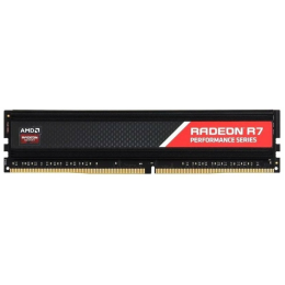 Память AMD 8GB DDR4 2400MHz DIMM R7 Performance Series Black R748G2400U2S-U Non-ECC, CL16, 1.2V, RTL