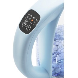 Электрочайник KITFORT КТ-640-1 1.7л. 2200Вт голубой (корпус: пластик/стекло)