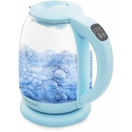 Электрочайник KITFORT КТ-640-1 1.7л. 2200Вт голубой (корпус: пластик/стекло)