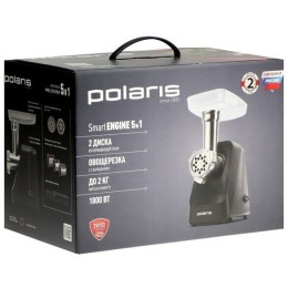 Мясорубка POLARIS PMG 1855 RUS 1800Вт черный