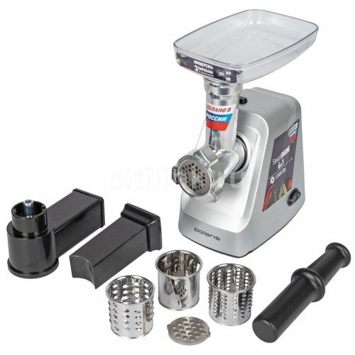 Мясорубка POLARIS PMG 1855 RUS 1800Вт черный