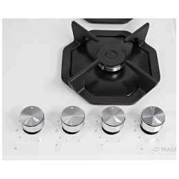 Газовая варочная поверхность MAUNFELD EGHG.64.2CW/G белый