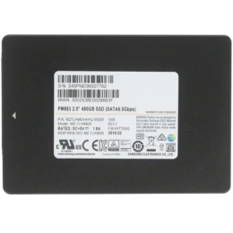 Твердотельный накопитель Samsung SSD 480GB PM883 2.5" 7mm SATA 6Gb/s TLC R/W 550/520 MB/s R/W 98K/25K IOPs