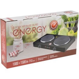Плита электрическая ENERGY EN-903В, 2 конфорки