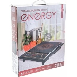 Плита индукционная ENERGY EN-919, 2000Вт, 6 режимов приготовления (в уп. 6 шт)