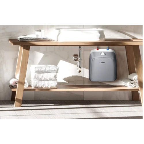 Водонагреватель HAIER ES10V-Q2(R) 1.5кВт 10л электрический настенный/белый